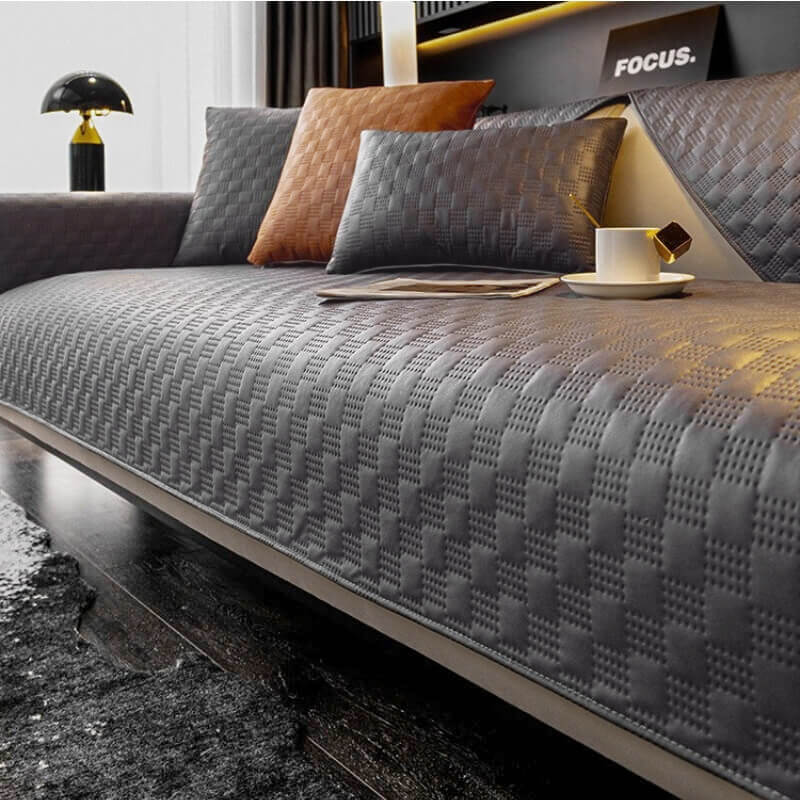 Waterproof Leathaire Fabric Sofa Cover Furniture Protection Couch Cove