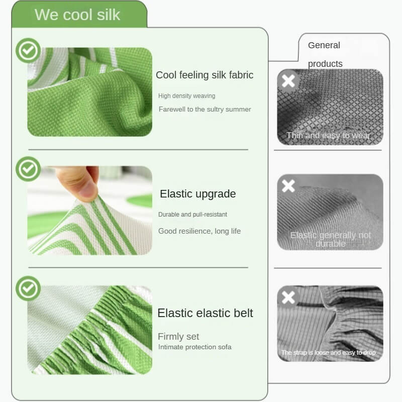 Summer Cool Sofa Protector Anti Cat Scratch Universal Couch Cover