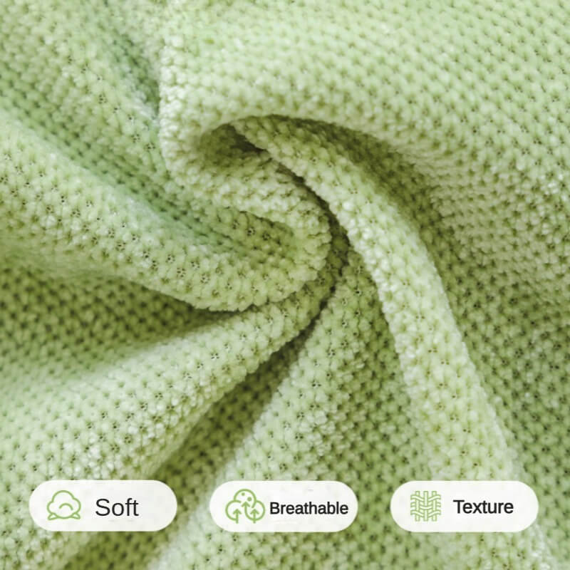  Four Seasons Universal Cartoon Chenille Sofa Cover Cover, Non-slip, All-inclusive