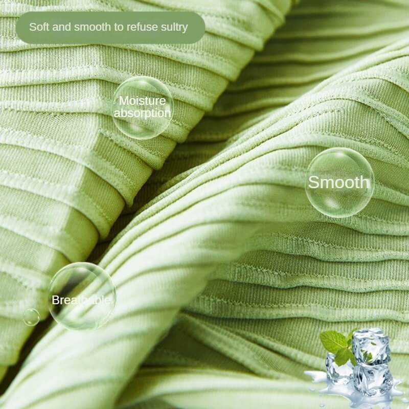 Ice Silk Sofa Cover Non Slip Summer Style for Modern Living Room Decor