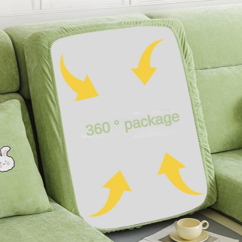  Four Seasons Universal Cartoon Chenille Sofa Cover Cover, Non-slip, All-inclusive