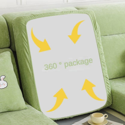  Four Seasons Universal Cartoon Chenille Sofa Cover Cover, Non-slip, All-inclusive