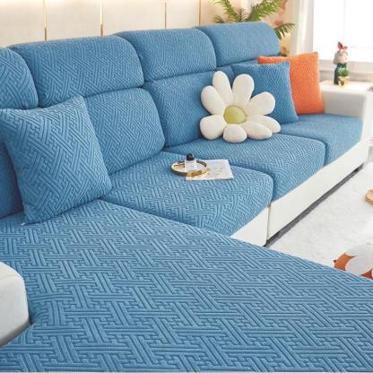 New Jacquard Velvet Sofa Cushion