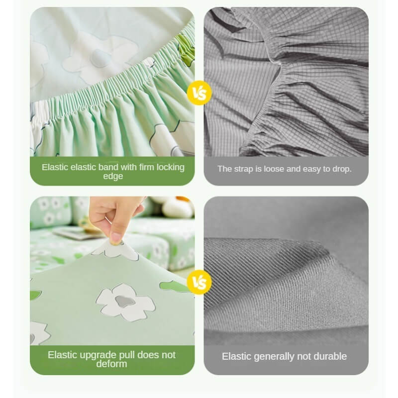 Anti-Cat Scratch Summer Ice Silk Sofa Cover, Sofa Cushion