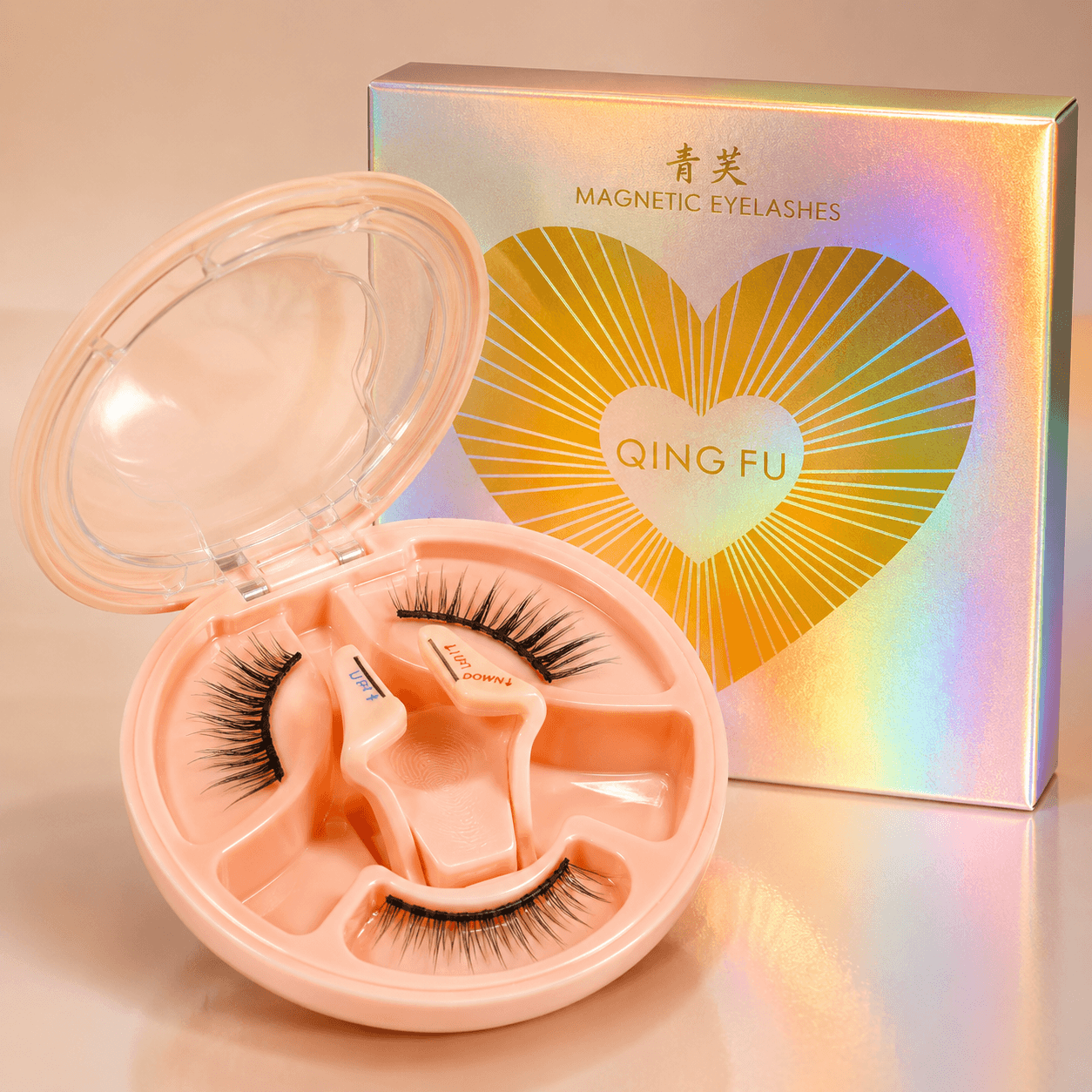 Model 010 Reusable Magnetic Eyelashes Kit