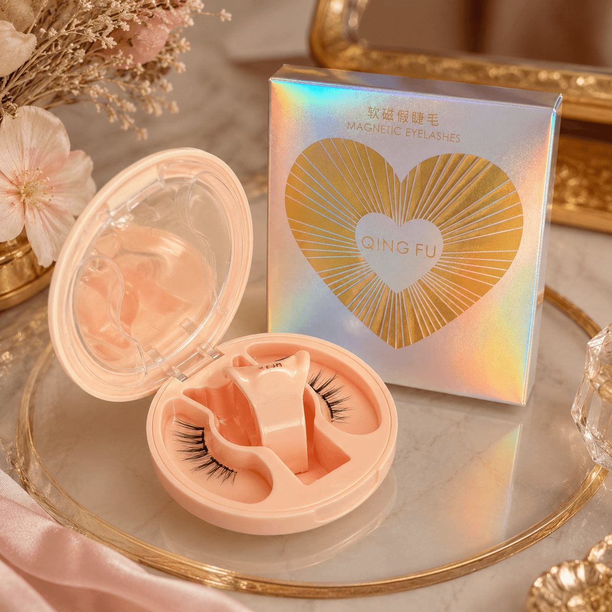Model 010 Reusable Magnetic Eyelashes Kit