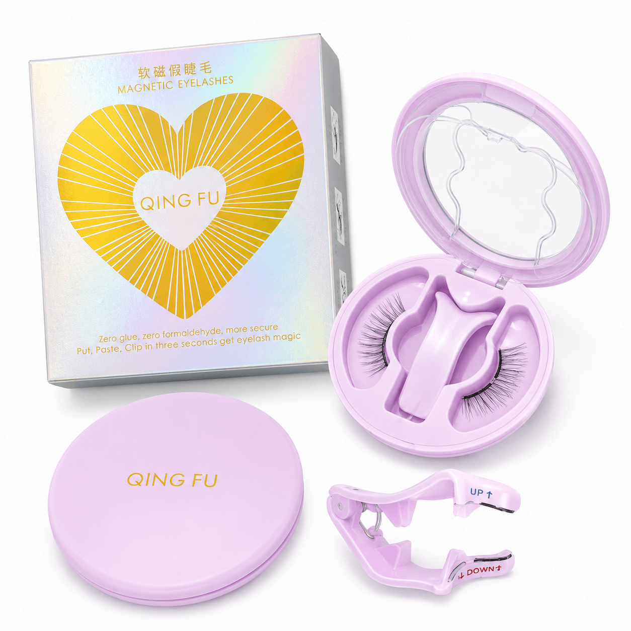 Model 011 Reusable Magnetic Eyelashes Kit