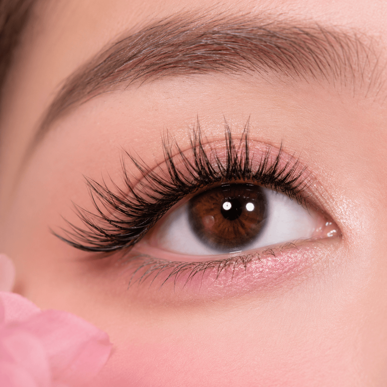 LC13 4D Glue-Free Lash Clusters – Fluffy Volume Self-Adhesive False Lashes