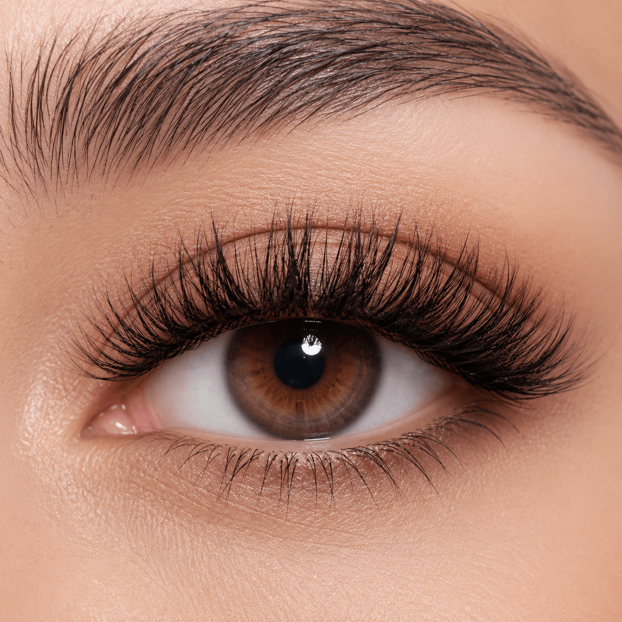 LC14 4D Glue-Free Lash Clusters – Bold Fluffy Volume Self-Adhesive Lashes