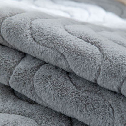 Cat feeling plush sofa cushion, sofa universal paragraph simple modern cover towel