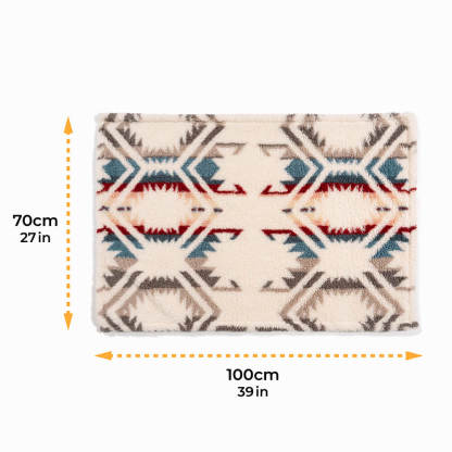 Farah Velvet Coral Velvet Small Blanket