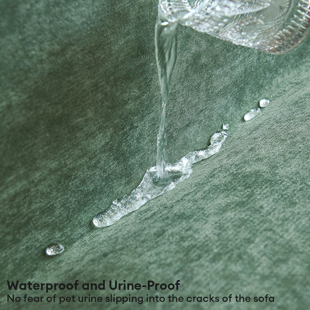 Soft and Waterproof Scratch-Resistant Non-Linting Throw Couch Cover