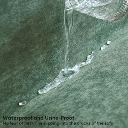 Soft and Waterproof Scratch-Resistant Non-Linting Throw Couch Cover