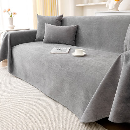 Soft and Waterproof Scratch-Resistant Non-Linting Throw Couch Cover