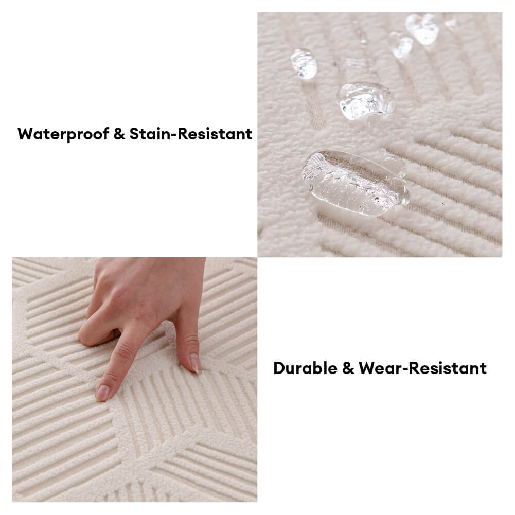 Honeycomb Pattern Waterproof Stretch Full-Cover Magic Couch Cover