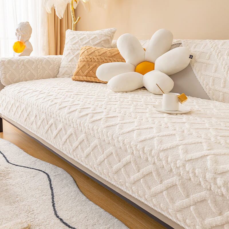 Four-season thickened models of non-slip plush mat, 2023 universal mod