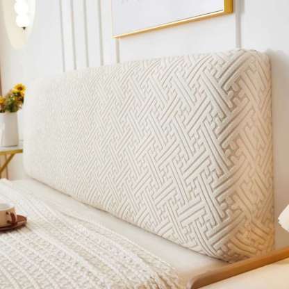 All Inclusive Bed Headboard Cover Dustproof Protector for Wood or Soft Backrest