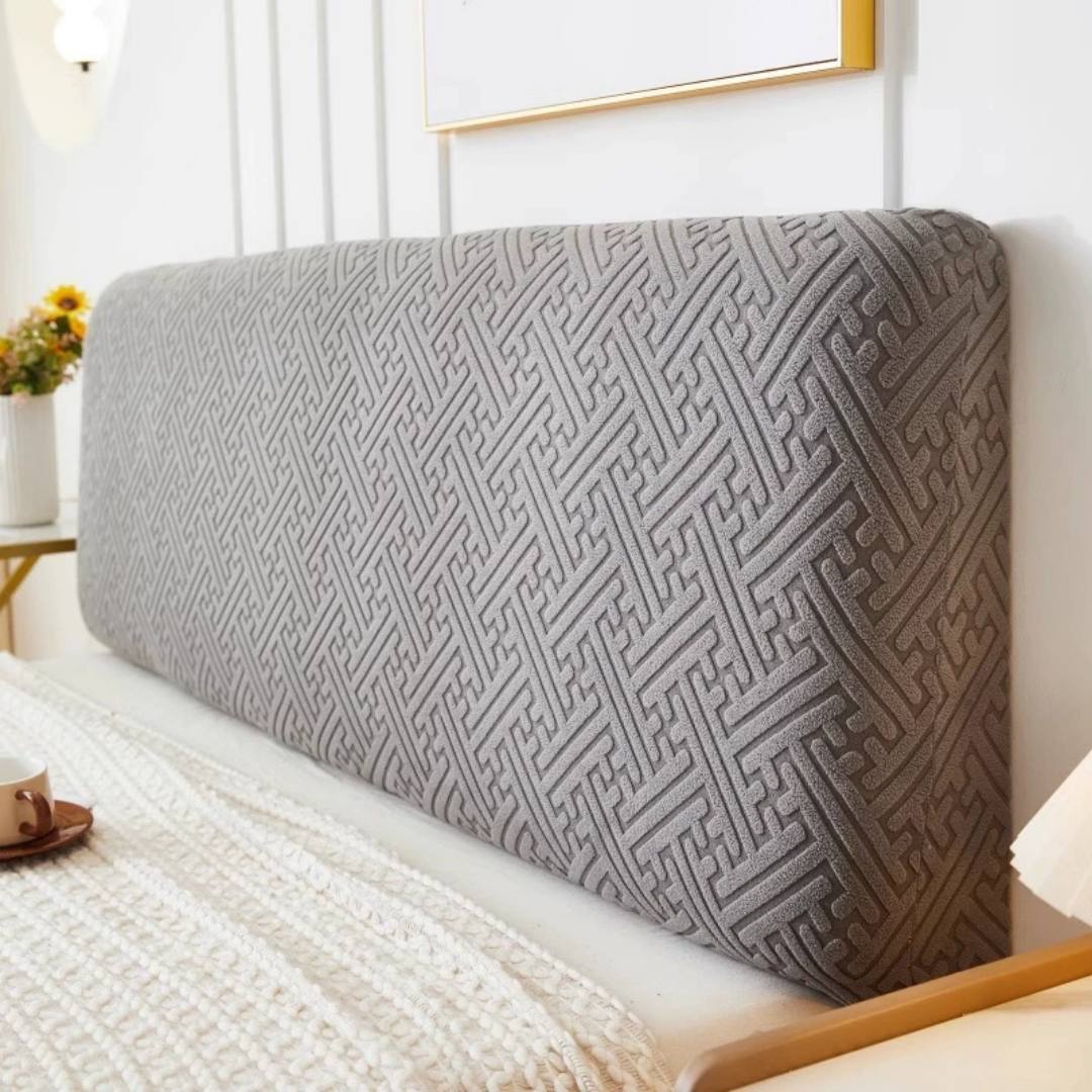 All Inclusive Bed Headboard Cover Dustproof Protector for Wood or Soft Backrest
