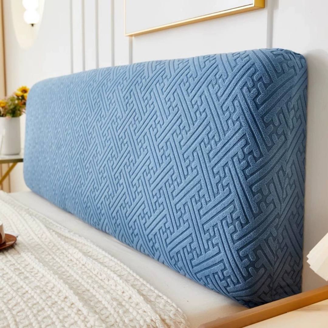 All Inclusive Bed Headboard Cover Dustproof Protector for Wood or Soft Backrest