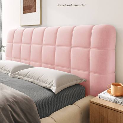 Thick Quilted Bed Headboard Cover All Inclusive Dustproof for Wood or Soft Back