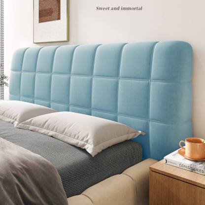 Thick Quilted Bed Headboard Cover All Inclusive Dustproof for Wood or Soft Back