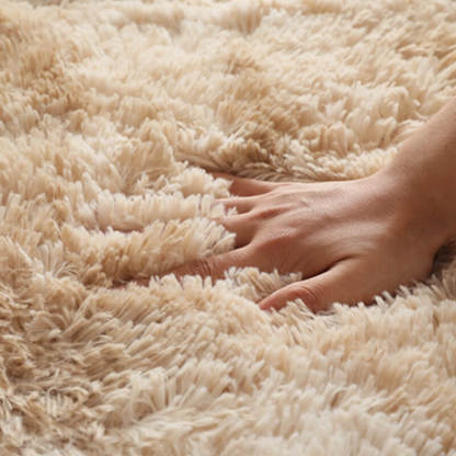 Chic Cozy Plush Tie-Dye Homes Rug Pet Mat