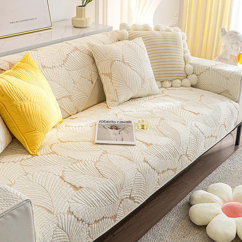Leaf Sofa Mat Furniture Anti-scratch & Skid Protection Couch Cover