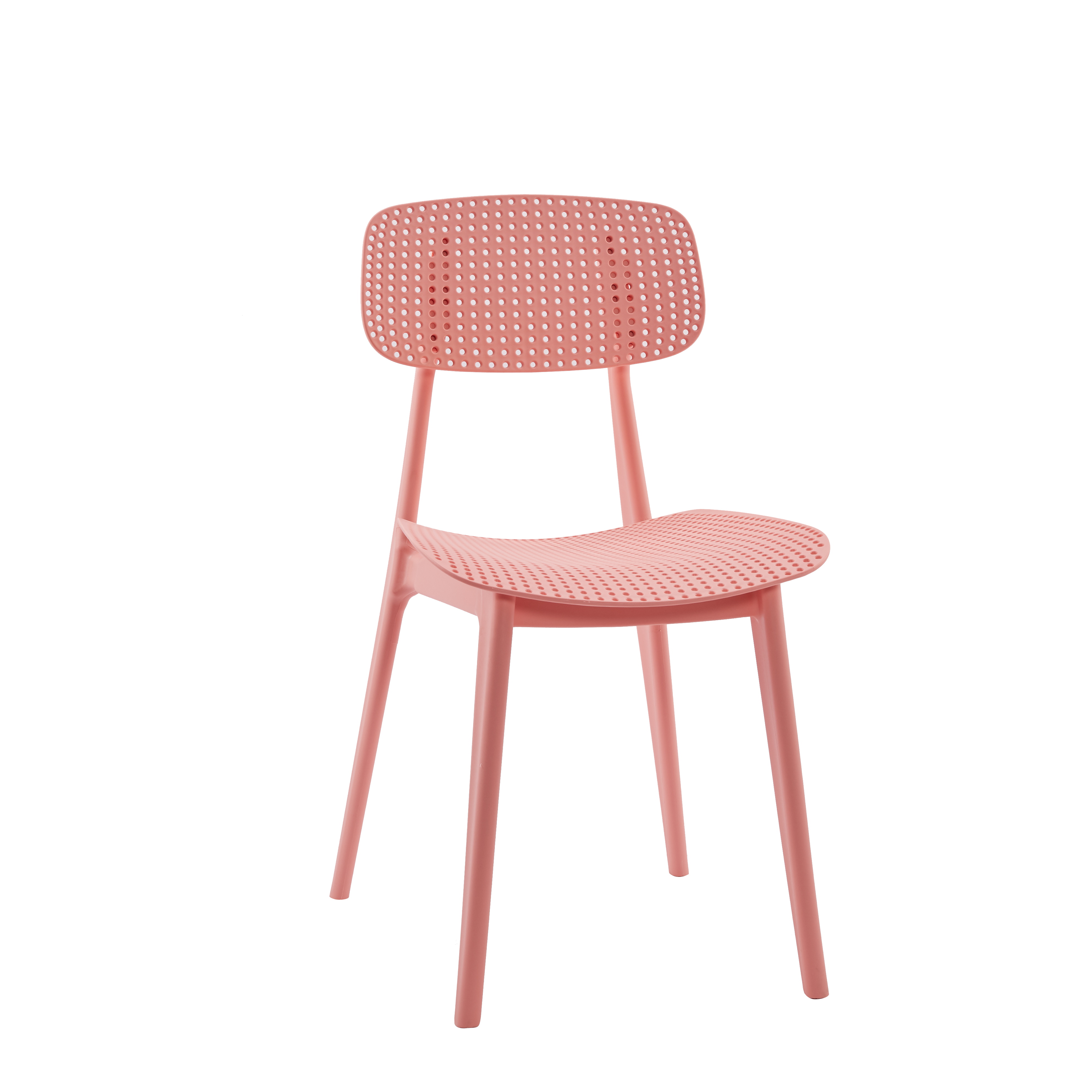 Plastic Chair with cut-out design-PP Chair