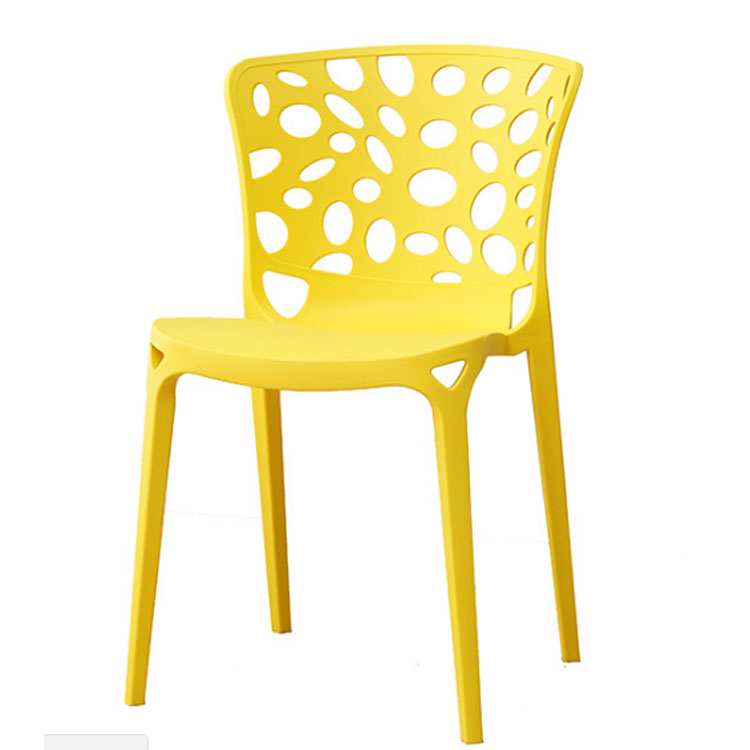 Ergonomic Hollow Back Plastic Chair Manufacturer | Modern PP Dining Chair for Restaurant & Commercial Use