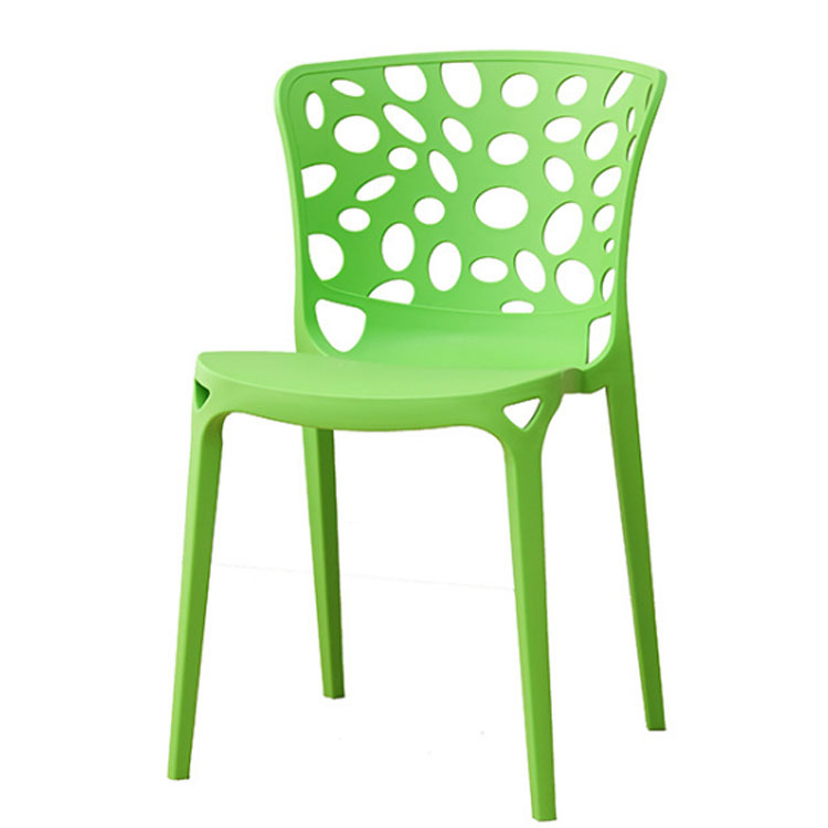 Ergonomic Hollow Back Plastic Chair Manufacturer | Modern PP Dining Chair for Restaurant & Commercial Use