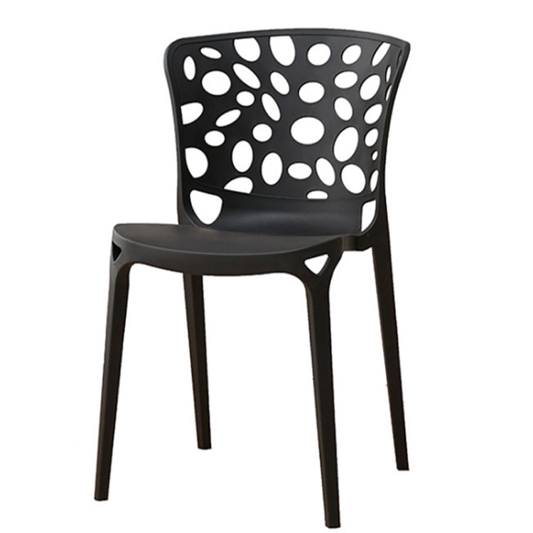 Ergonomic Hollow Back Plastic Chair Manufacturer | Modern PP Dining Chair for Restaurant & Commercial Use