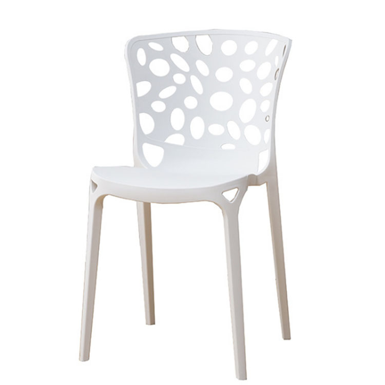 Ergonomic Hollow Back Plastic Chair Manufacturer | Modern PP Dining Chair for Restaurant & Commercial Use