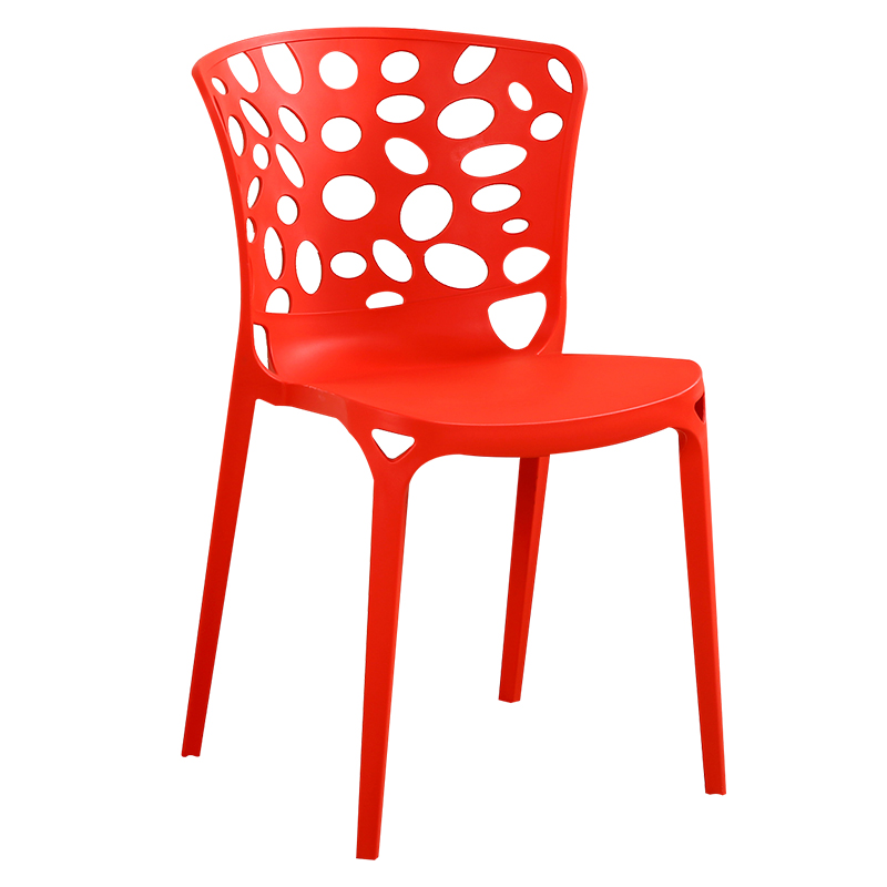 Ergonomic Hollow Back Plastic Chair Manufacturer | Modern PP Dining Chair for Restaurant & Commercial Use