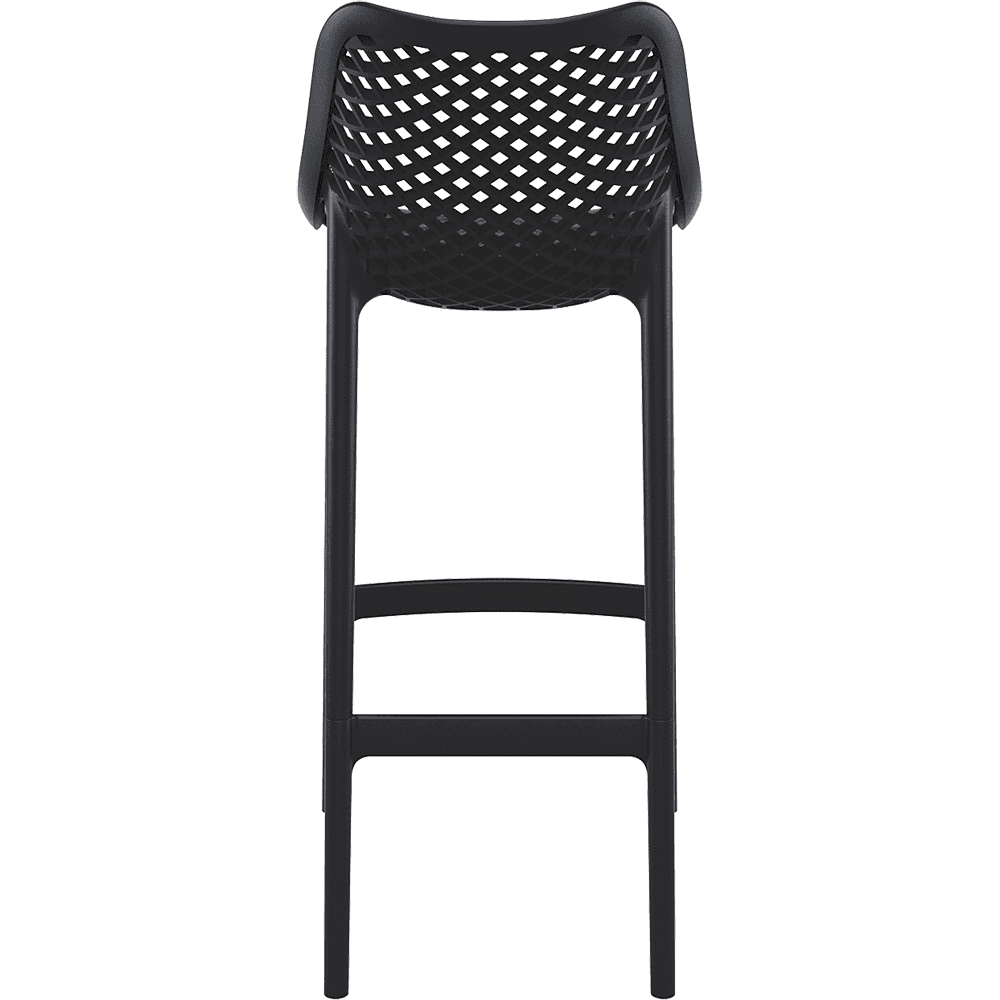 Air Bar Stool Chair Black PP Counter Height-PP Chair