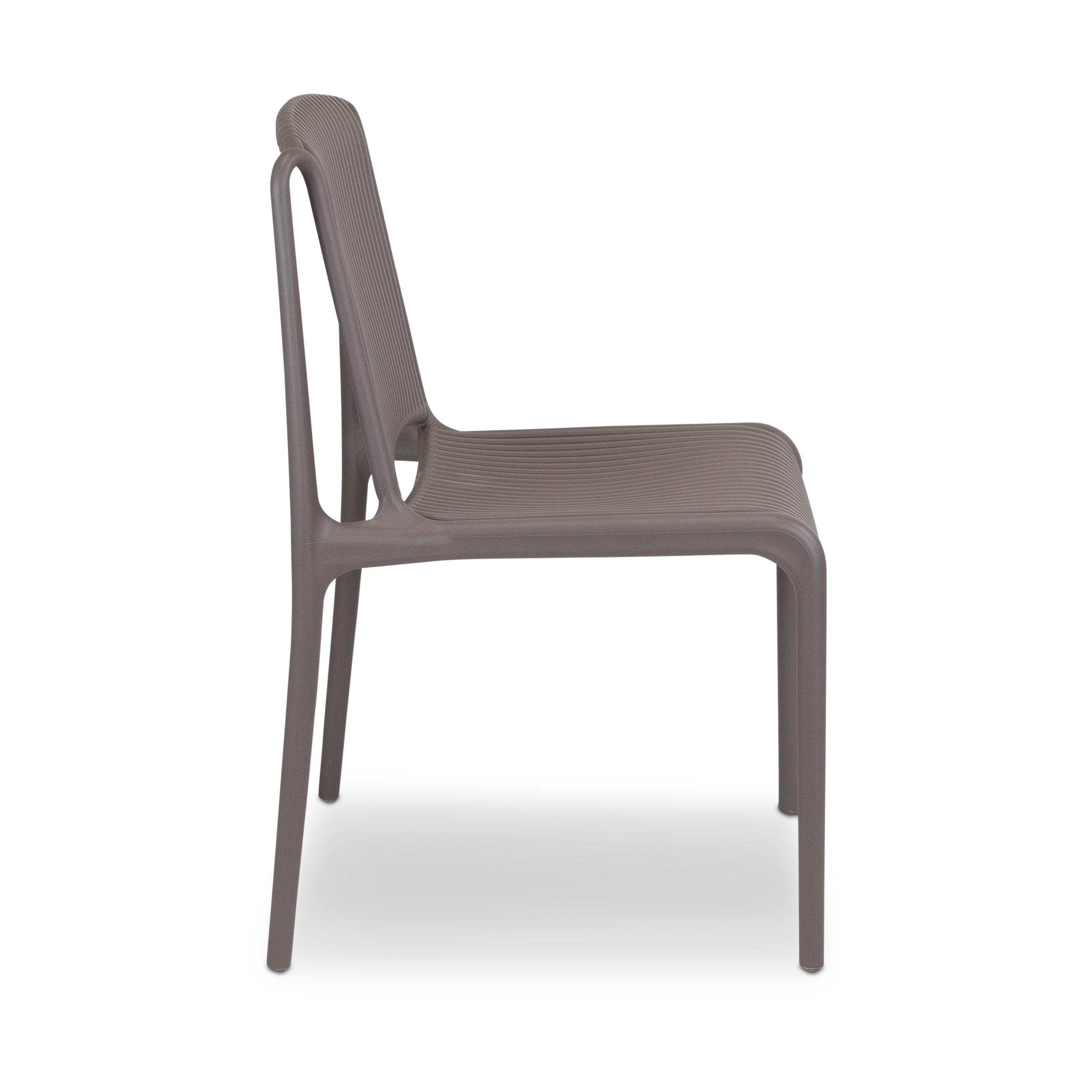Polypropylene Chair In Grey-PP Chair
