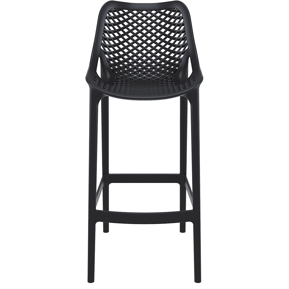 Air Bar Stool Chair Black PP Counter Height-PP Chair