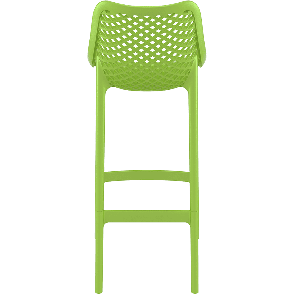Air Bar Stool Chair Green PP Counter Height-PP Chair
