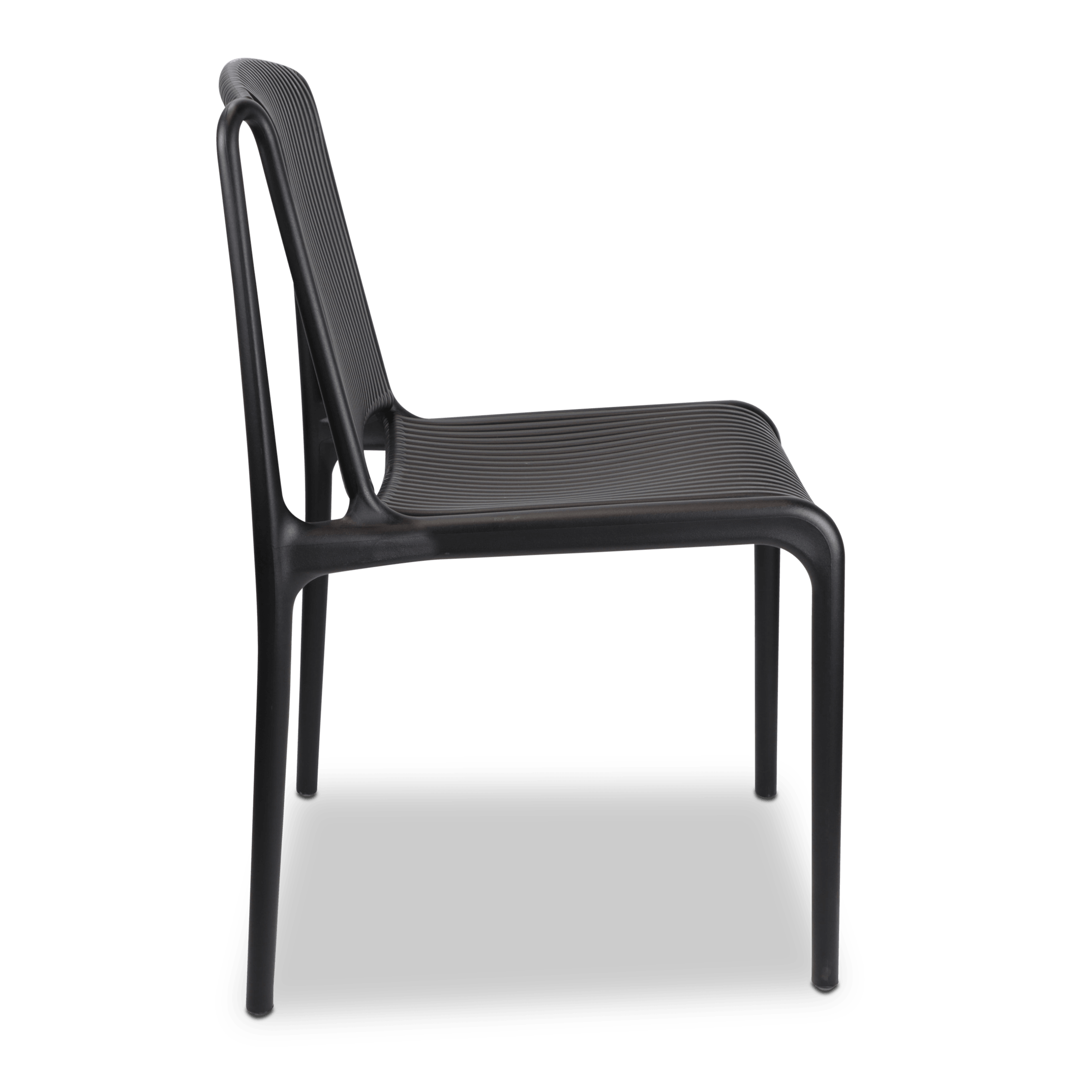 Polypropylene Chair In Black-PP Chair