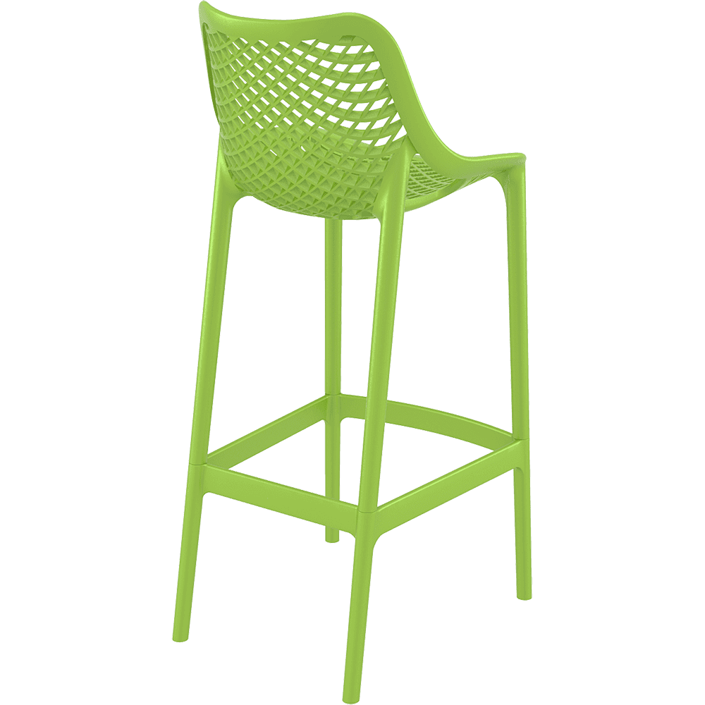 Air Bar Stool Chair Green PP Counter Height-PP Chair