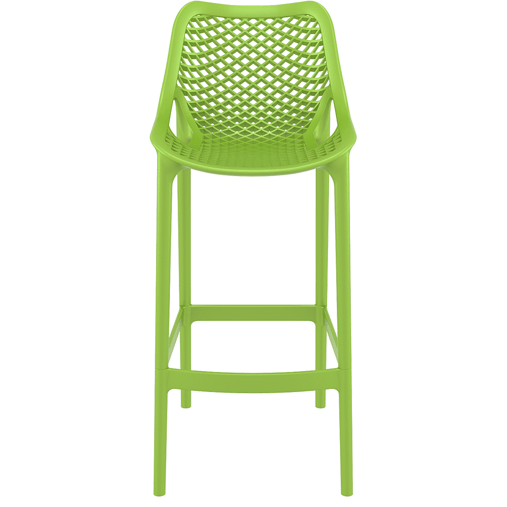 Air Bar Stool Chair Green PP Counter Height-PP Chair