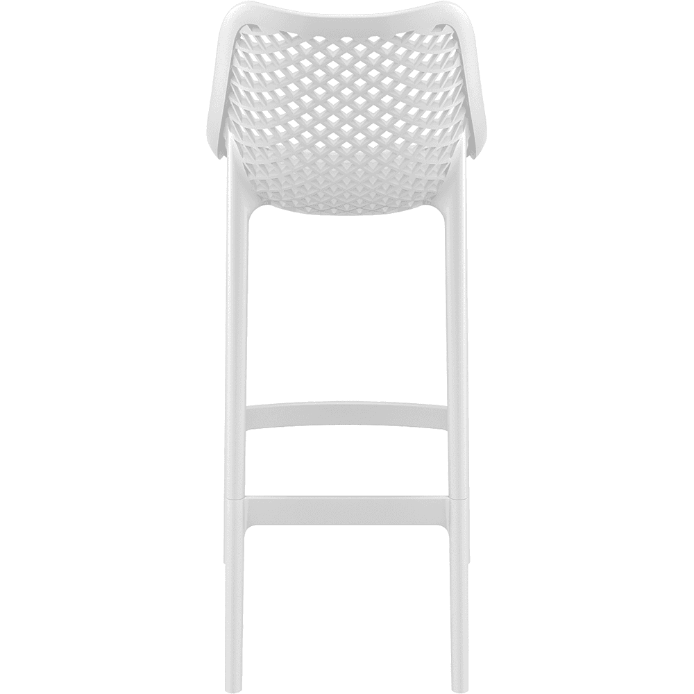 Air Bar Stool Chair White PP Counter Height-PP Chair
