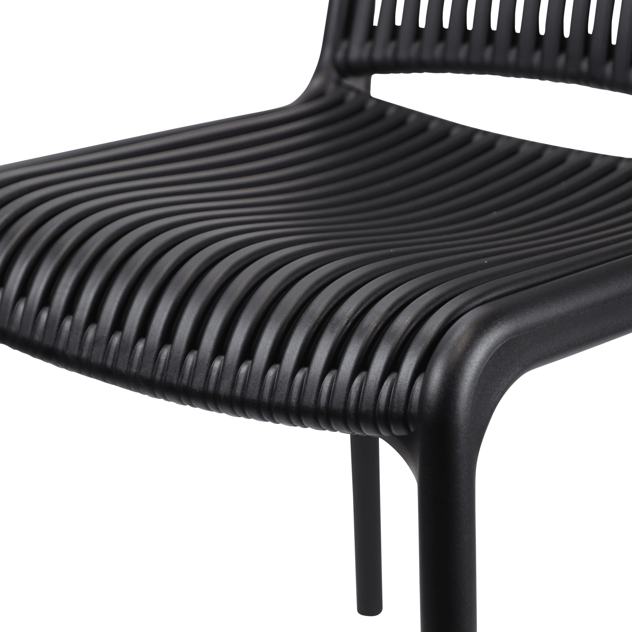 Polypropylene Chair In Black-PP Chair
