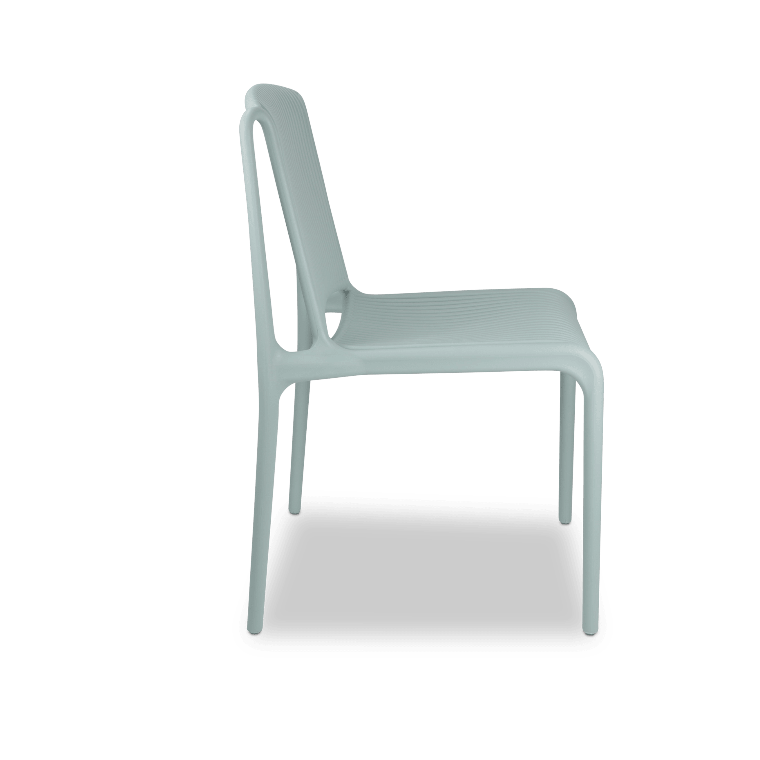 Polypropylene Chair In Light Blue-PP Chair