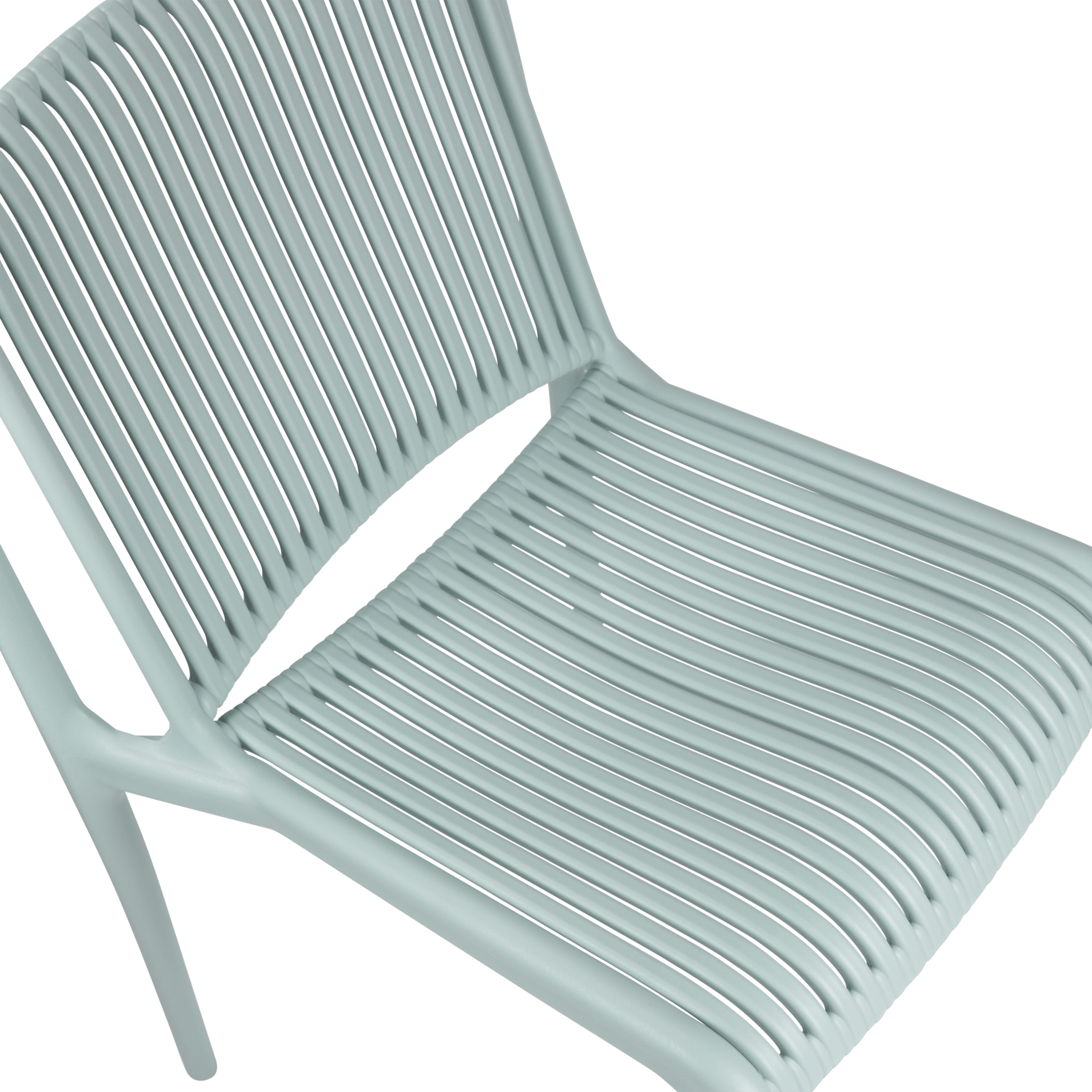 Polypropylene Chair In Light Blue-PP Chair