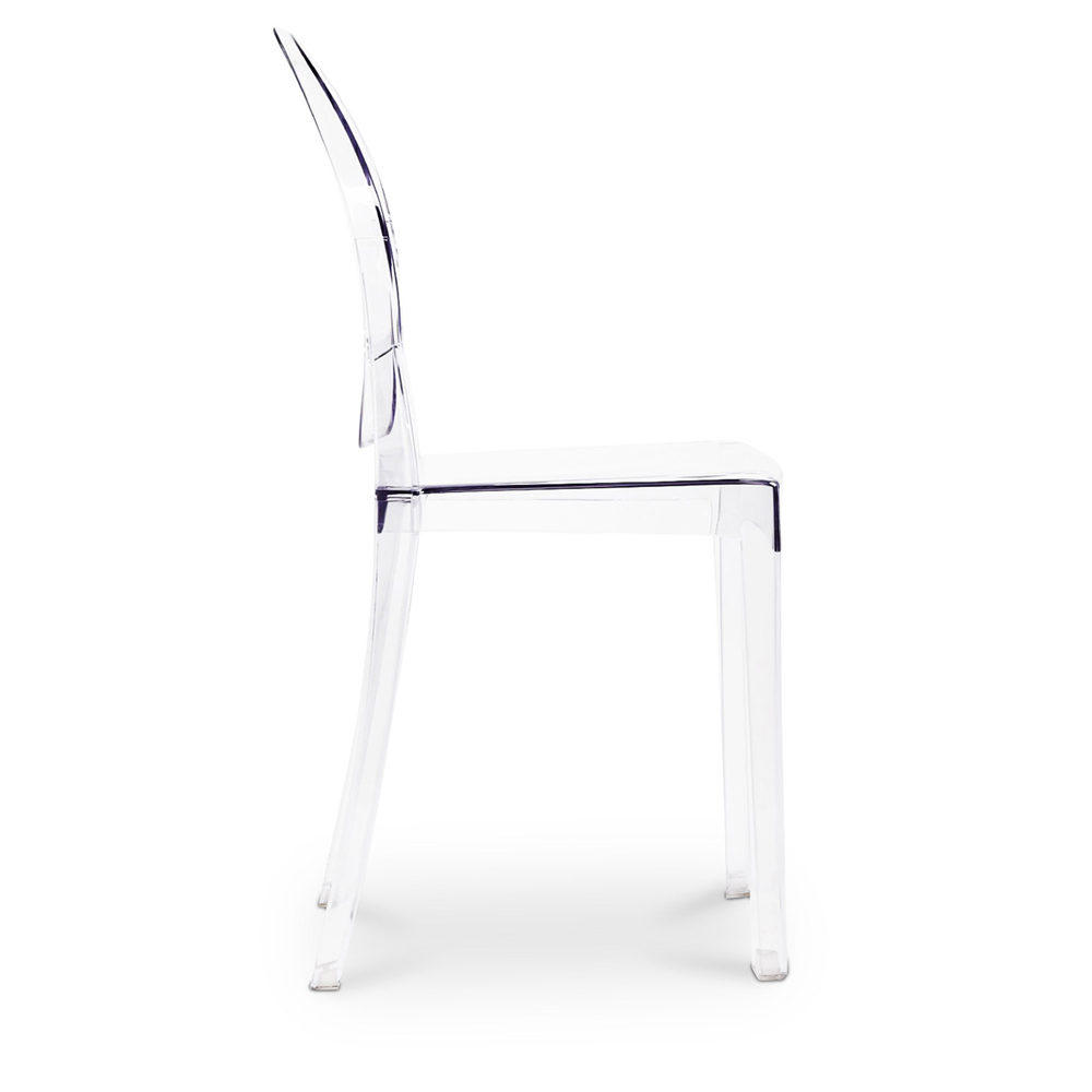 Ghost Side Chair Clear-PP Chair