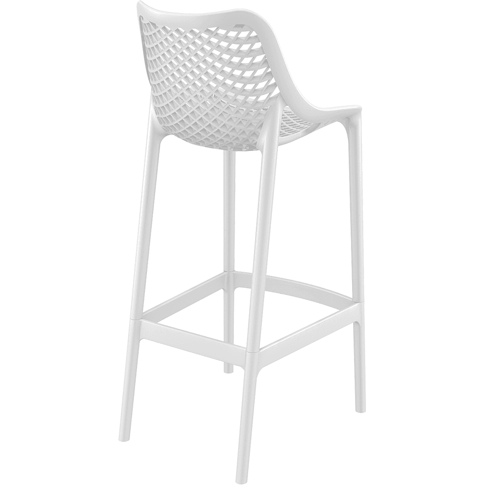 Air Bar Stool Chair White PP Counter Height-PP Chair