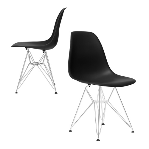 Eames DSR Chair Black-PP Chair