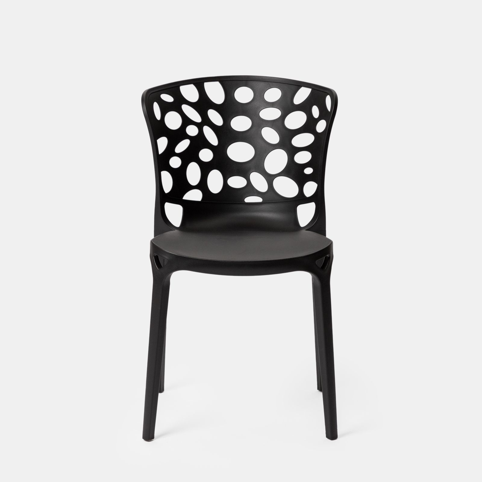 Ergonomic Hollow Back Plastic Chair Manufacturer | Modern PP Dining Chair for Restaurant & Commercial Use