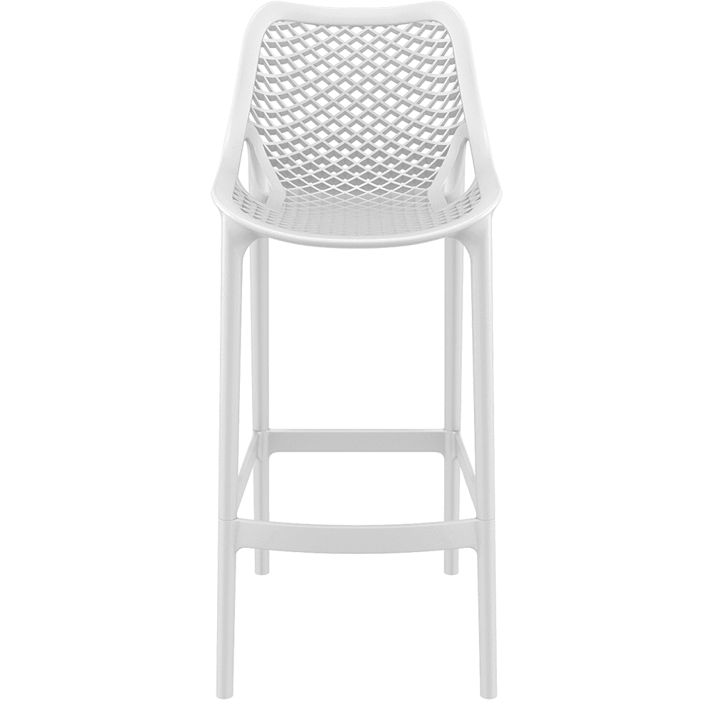 Air Bar Stool Chair White PP Counter Height-PP Chair