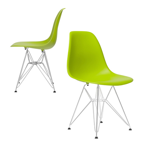 Eames DSR Chair Green-PP Chair